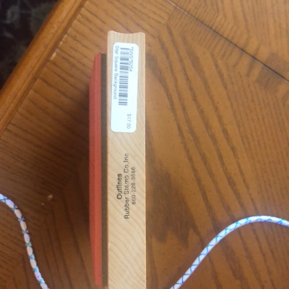 Background rubber stamp - Picture 2 of 3